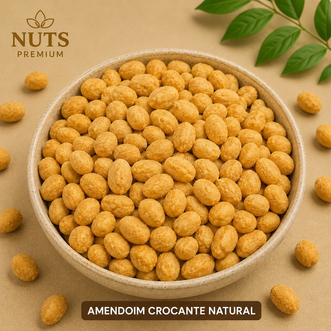Amendoim Crocante Natural