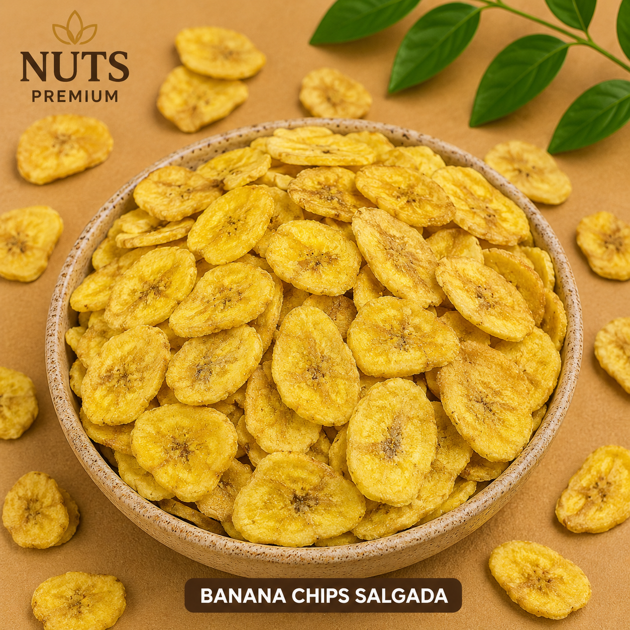 Banana Chips Salgada