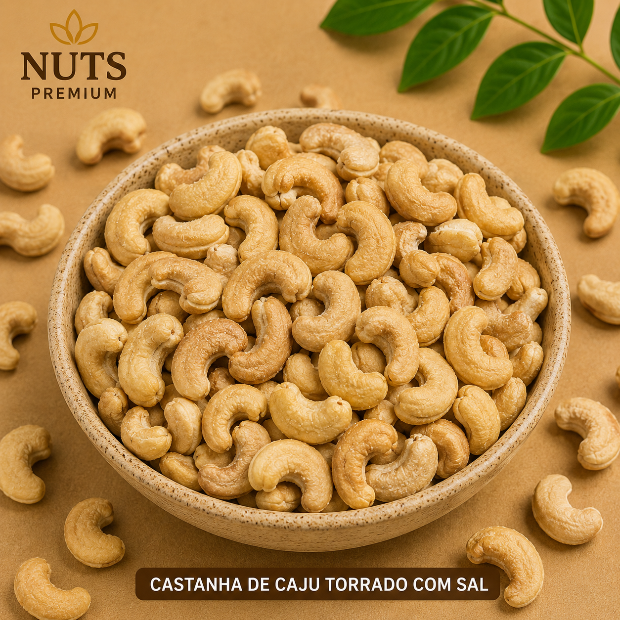 Castanha de Caju Torrado Com sal
