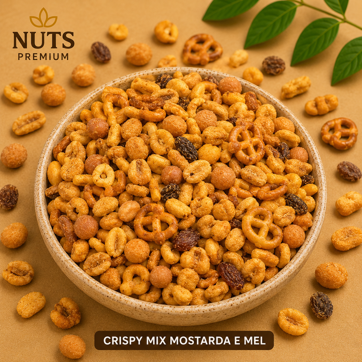 Crispy Mix Mostarda e Mel