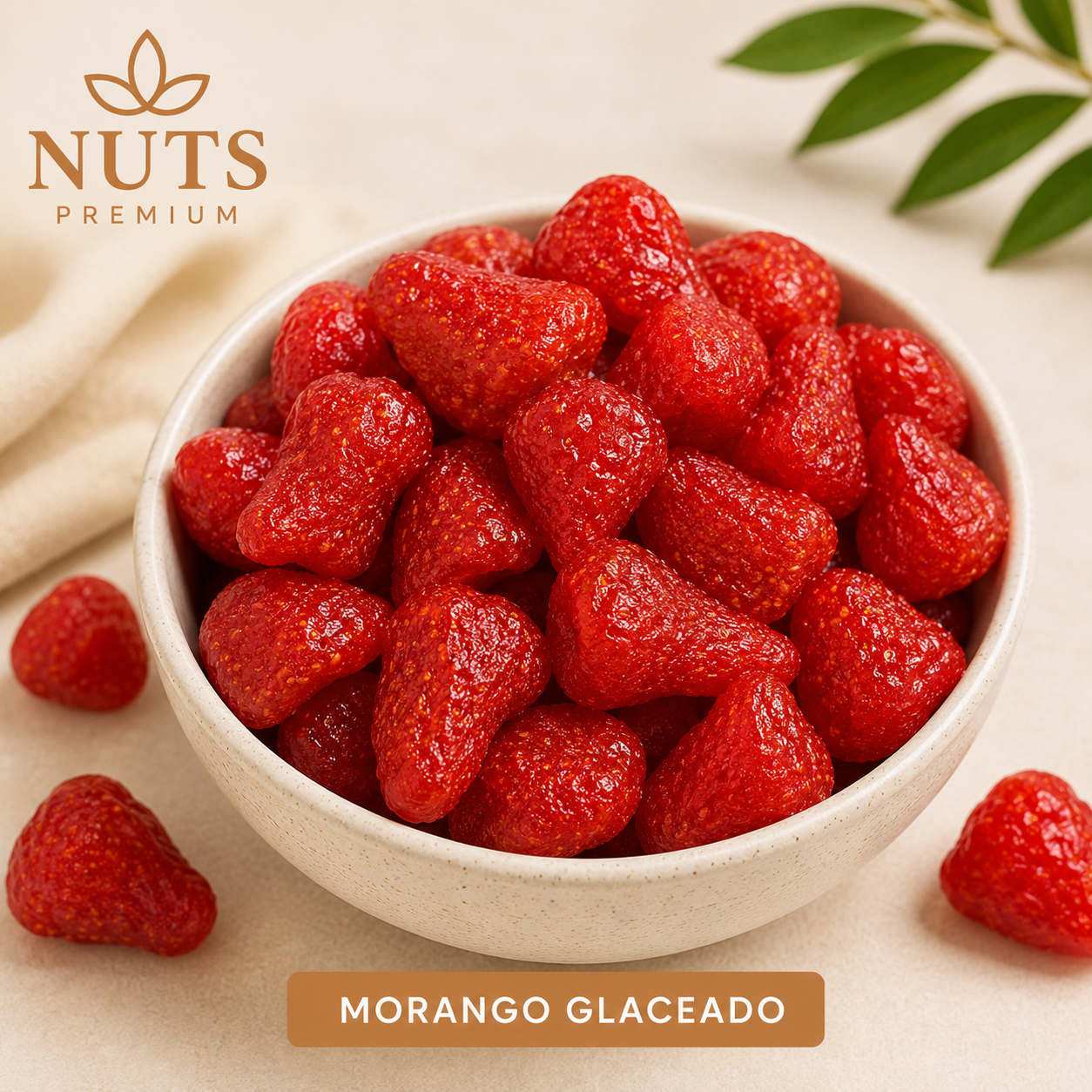 Morango Glaceado